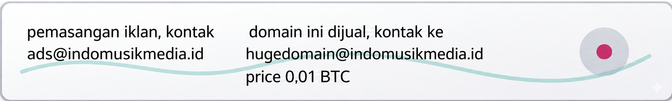 Domain ini dijual